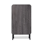 Стол туриста Ника арт.ТСТ/ЯС 1уп. (каркас черный, поверхность ясень черный)