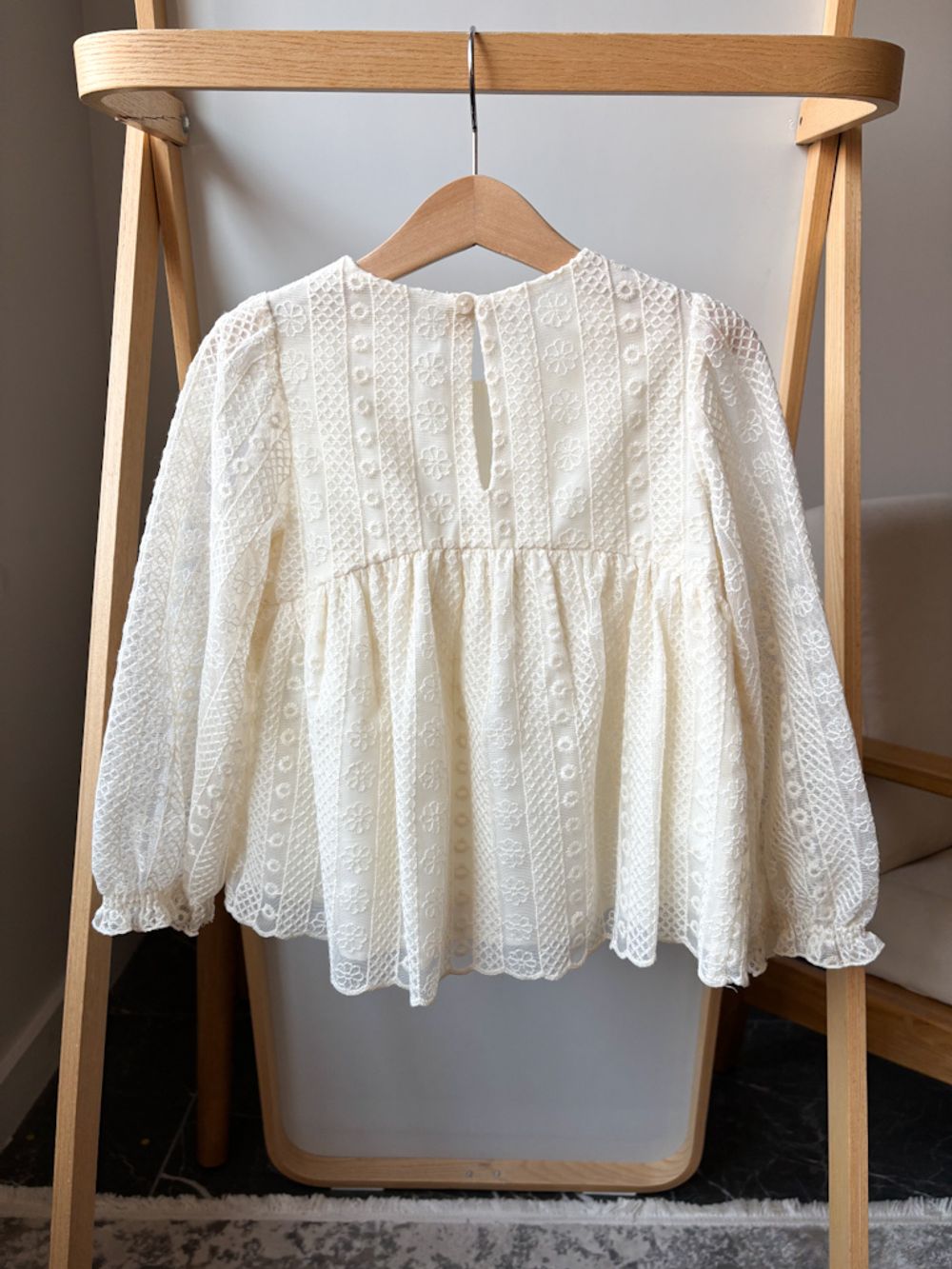 Кружевная блузка Zara, 116