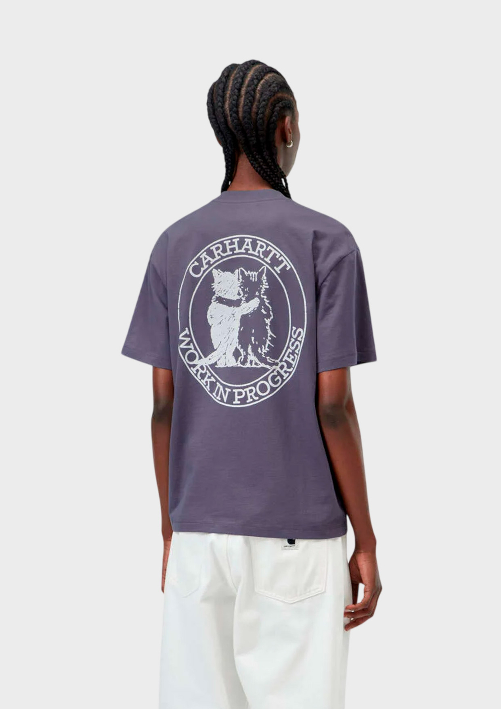 Футболка CARHARTT WIP S/S Hugging Cats T-Shirt