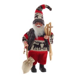 GAEM Дед Мороз, L18 W19 H43/36 см