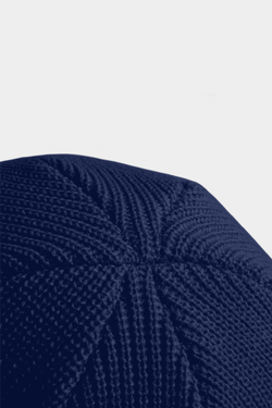 Шапка KUL'TURA "Бини K" Темно-синий