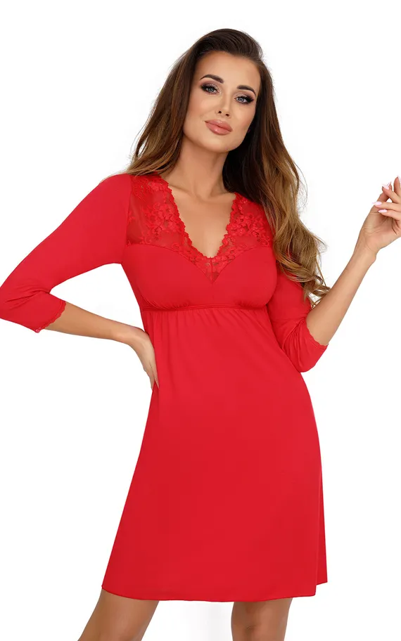Klarisa II nightdress Red