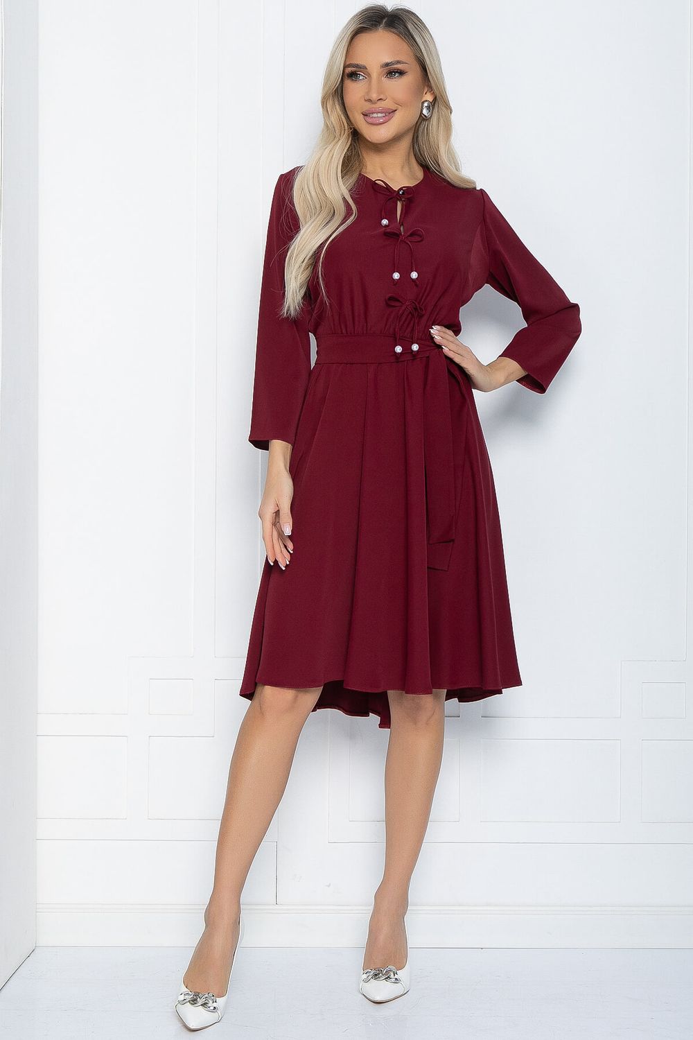 Платье Холли (бордовое) П11994 LT Collection