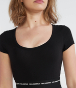 Боди Karl Lagerfeld - черный(235W1722)