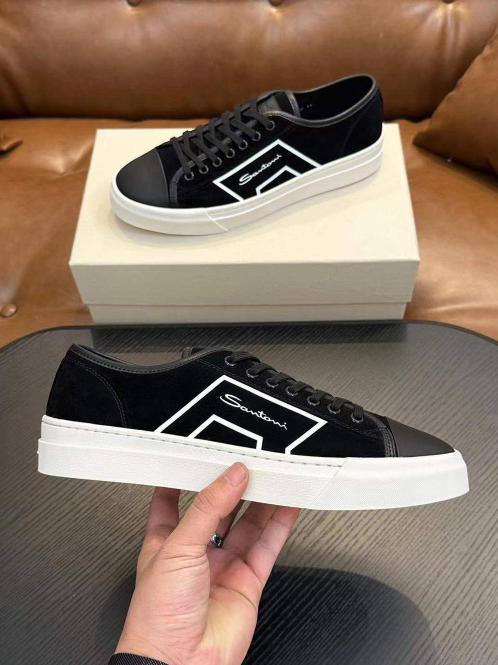 Кеды Santoni
