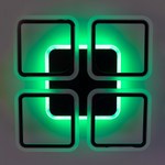 Citilux Марсель Смарт CL232A145E RGB Умная люстра Чёрная