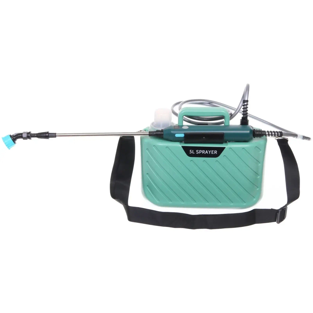 Опрыскиватель аккумуляторный 5л мятный USB YX03-375