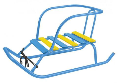 Санки "Ветерок №5+" цвет голубой