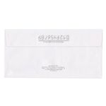 Конверты Е65 (110х220 мм), отрывная лента, "Куда-Кому", 80 г/м2, КОМПЛЕКТ 1000 шт., 41643