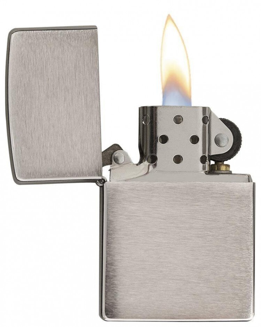 Зажигалка ZIPPO 200 Brushed Chrome