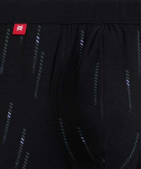 Трусы мужские боксеры (3шт) Atlantic 3MH-210, черный + светло-голубой + графитовый