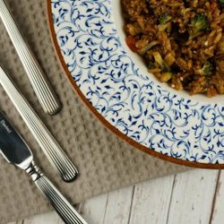 Тарелка глубокая 400 мл d 25 см для пасты, для супа Edera By Bone Innovation [6]