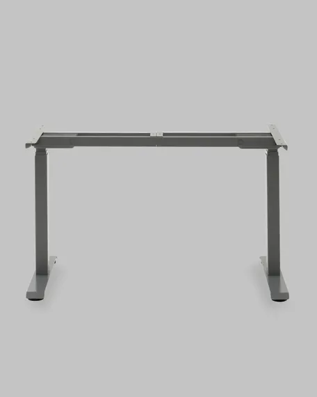 Подстолье для стола с электроприводом и регулировкой высоты, 2 мотора, память 4 уровня высоты, серый