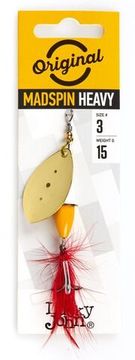Блесна вращ. Lucky John MADSPIN 03 15.0г G