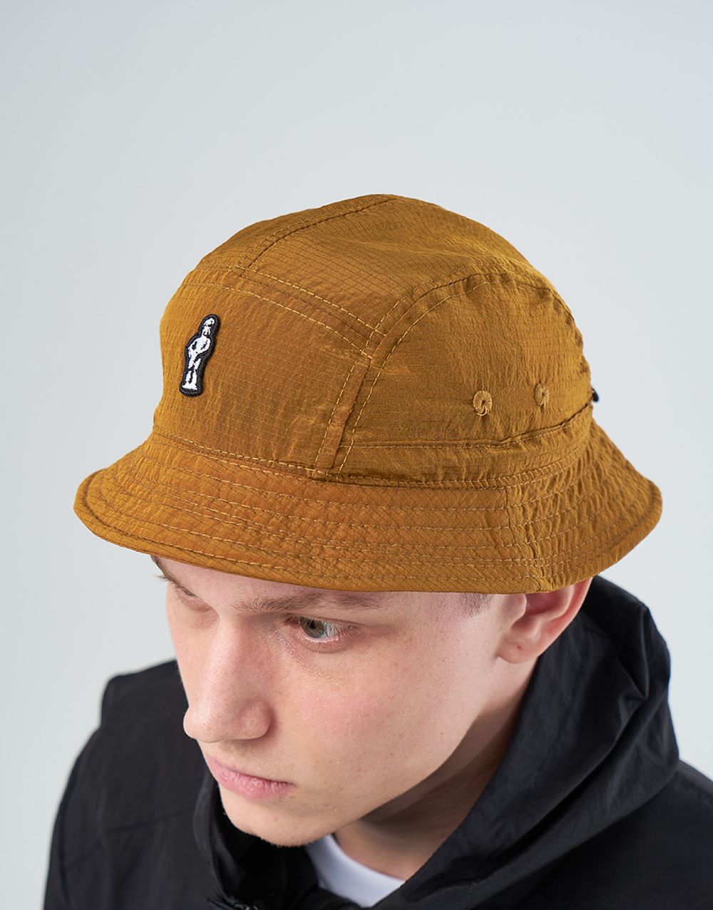 Панама We Don’t Care Ripstop Nylon Bucket Hat Orange