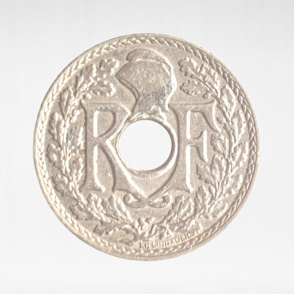 France, 5 Centimes 1938, XF