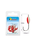 Мормышка фосфорная №06, крючок №12 (2 упакпо 10 шт) 0,08g