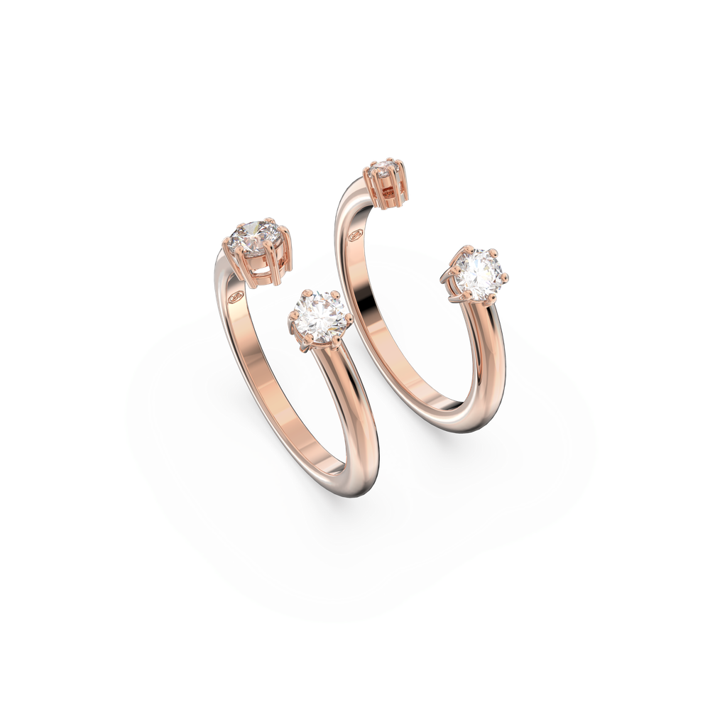 CONSTELLA:RING DB WHITE/ROS 55