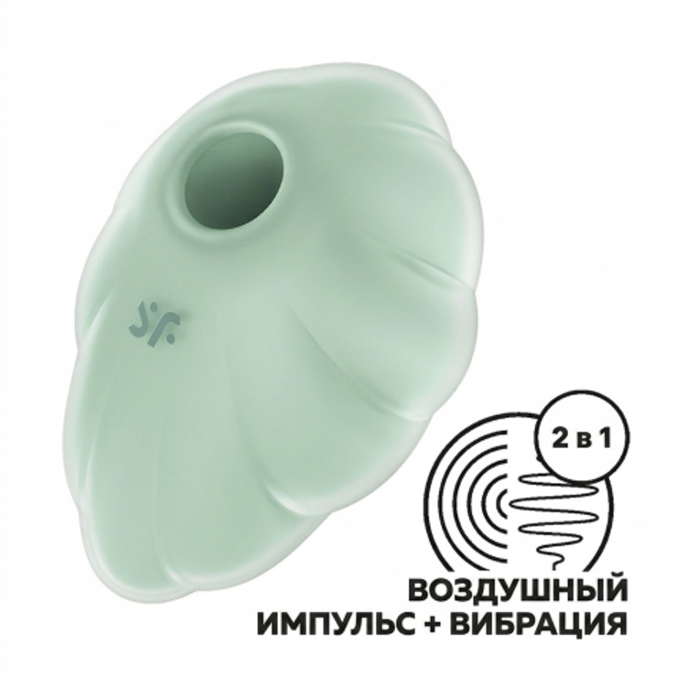 Стимулятор клитора с вибрацией и воздушной стимуляцией Satisfyer Cloud Dancer