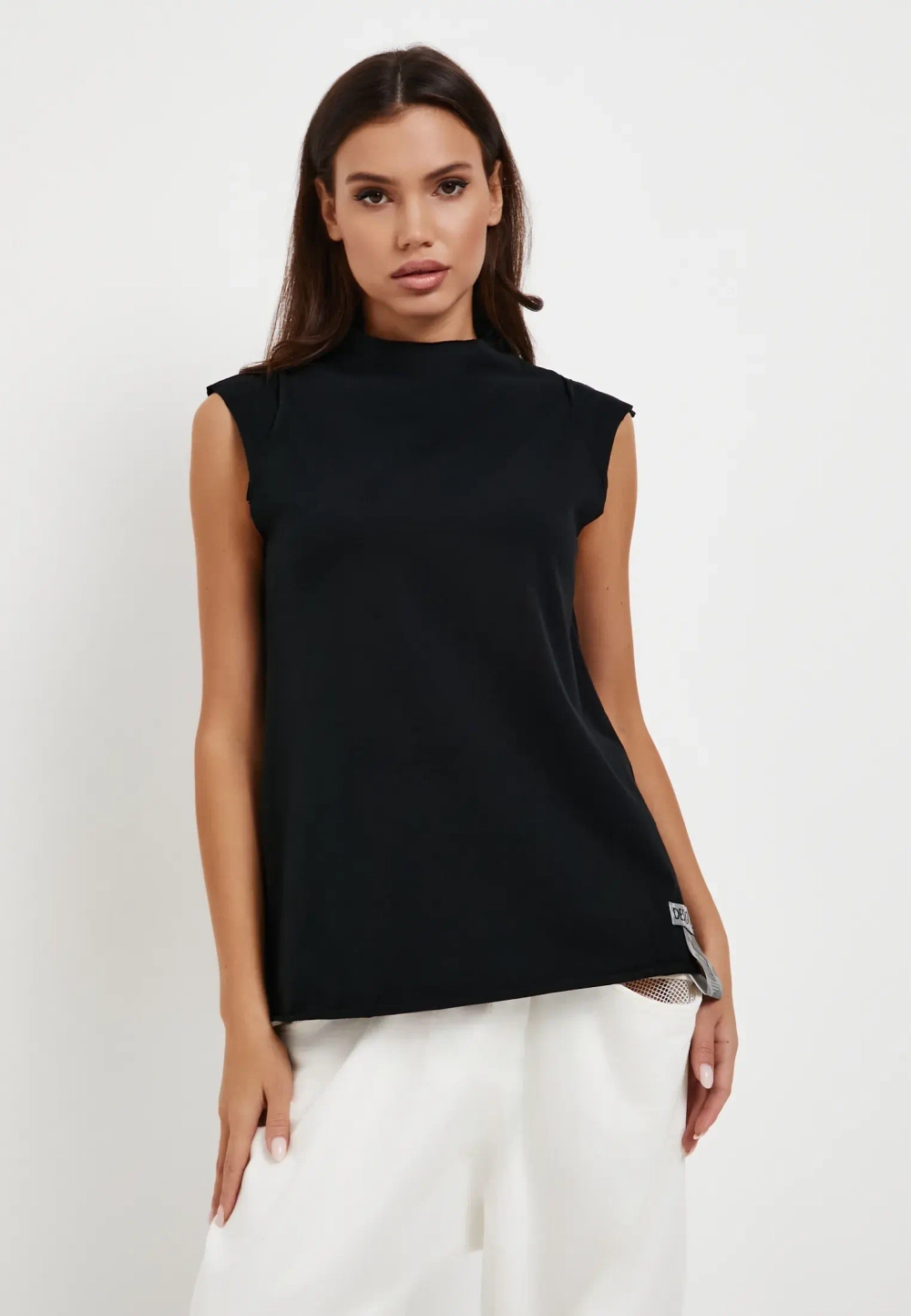 Майка стойка 2 черный