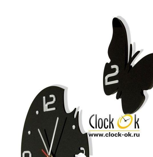 Настенные часы Три бабочки