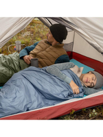 Спальный мешок Naturehike ультралёгкий тип конверт LW180 лето голубой, молния слева, Size XL, 6927595777978L