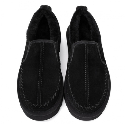 UGG Stitch Slip On Black