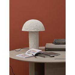 Лампа настольная Texture Sleek, Ø32x42 см, белая