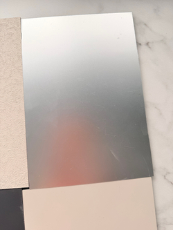 Бамбуковая панель "Яблочный песок" Серебро, Матовый B05, 5мм 3000х1220мм