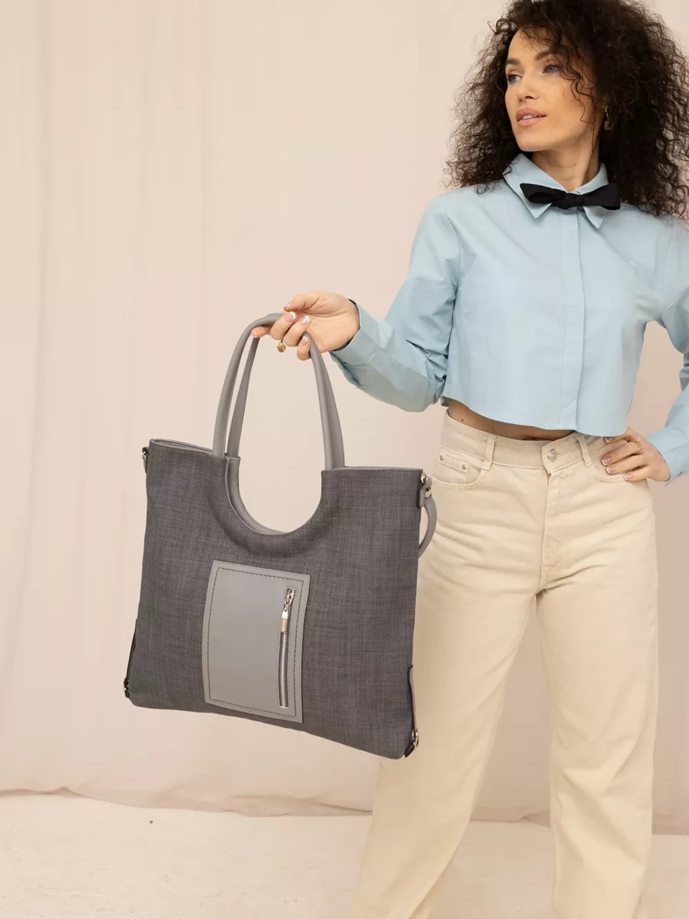 сумка через плечо большая шоппер