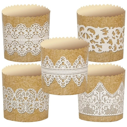 Форма для кулича "Кружево" 300 г