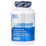 EVLution Nutrition, L-аргинин, 1 г, 90 таблеток