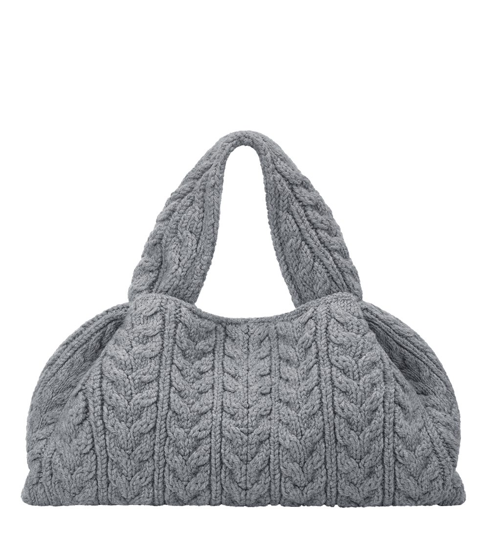 POLENE СУМКА NUMERO NEUF LARGE, СЕРЫЙ