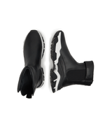 кожаные кроссовки Emporio Armani - черный(X3M357 XF683)