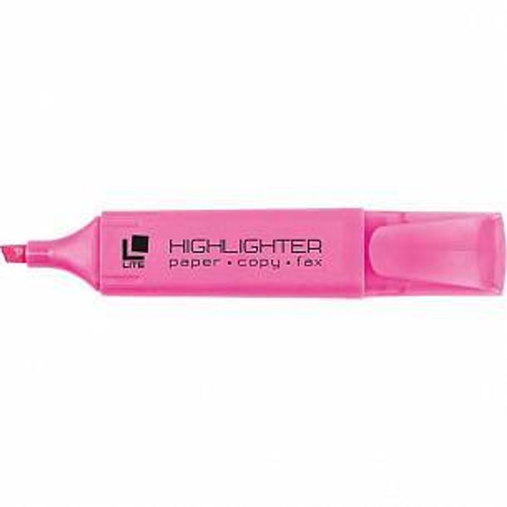 Маркер текстов. LITE классический 1-5 мм роз. скошенный