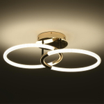 6545/61CL LEDIO LN23 000 золотой, черный Люстра потолочная LED 33W 3000-6000K 4051Лм 220V LARA