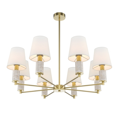 Люстра на штанге Maytoni Lira MOD483PL-08BS