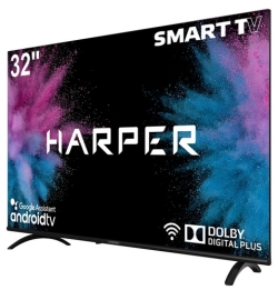Телевизор Harper ЖК 32"; 32R720TS черный