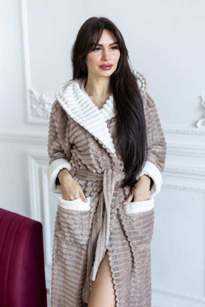 Халат домашний теплый