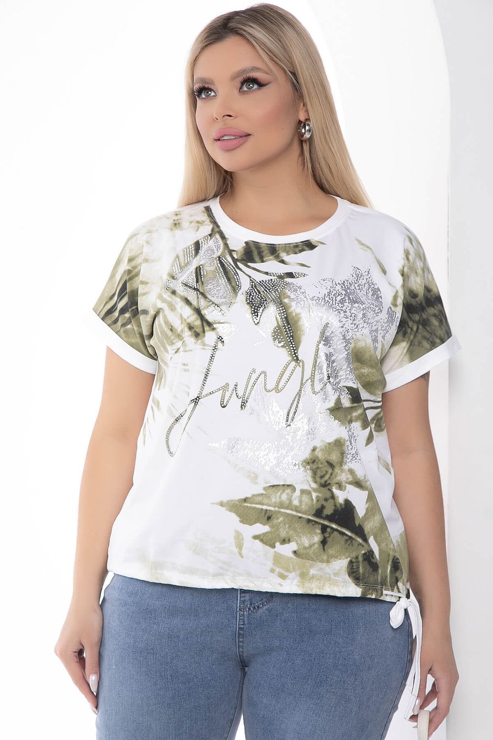 Футболка Джунгли (белая) Б8719 LT Collection