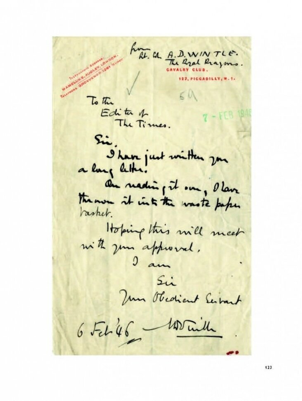 Письма на заметку: коллекция писем легендарных людей