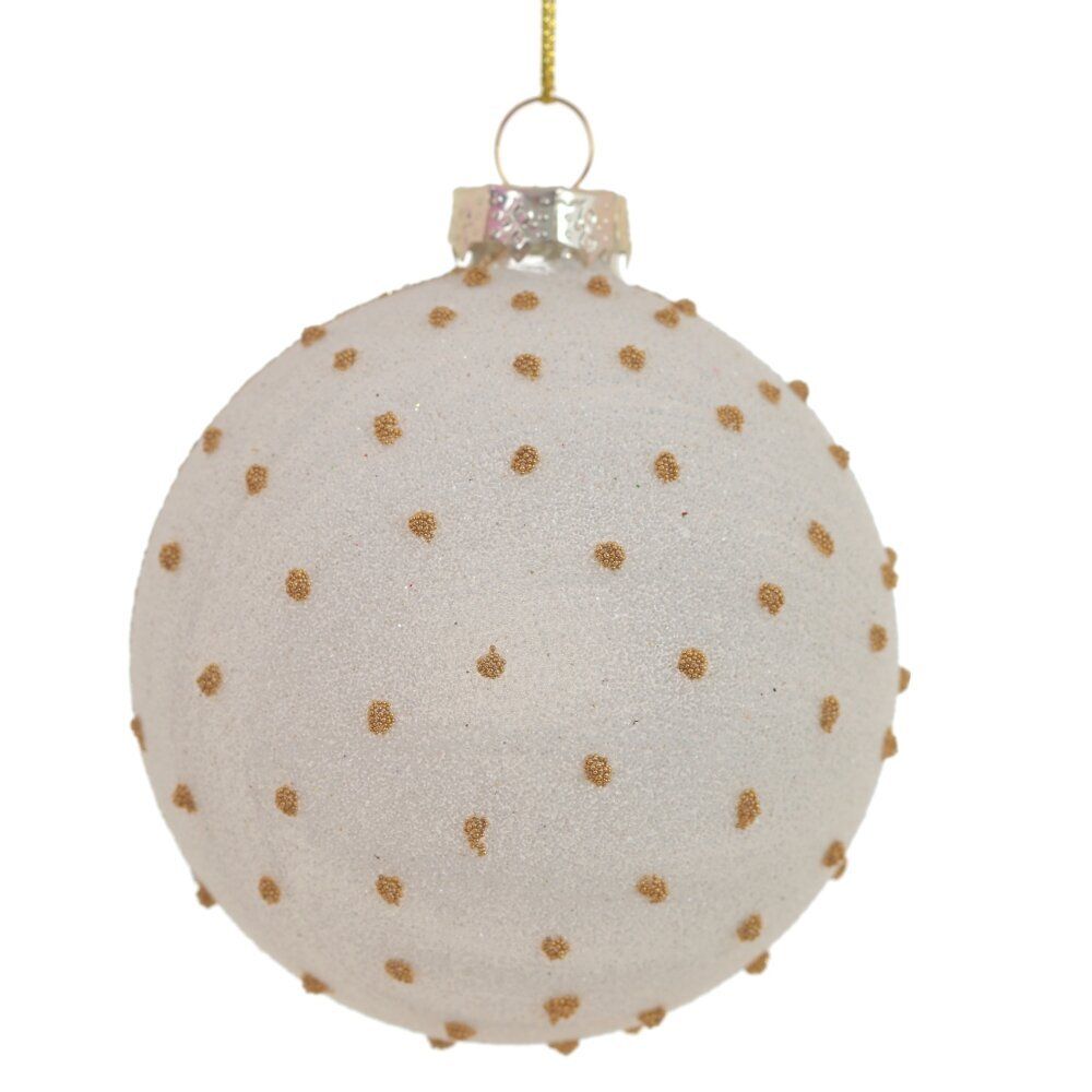 GAEM Украшение новогоднее "Шар" , D 8 см, L8 W8 H10 см
