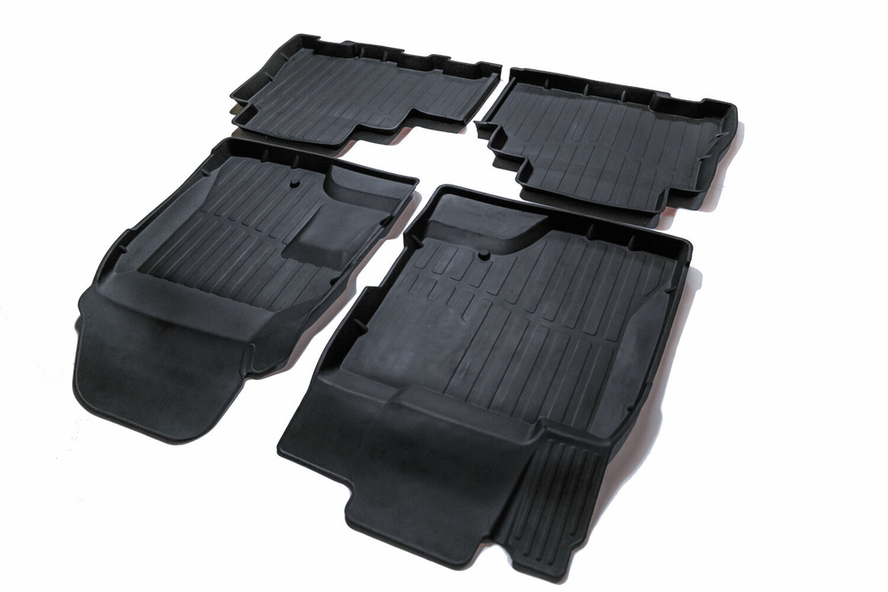 Коврики резиновые в салон 3D PREMIUM для Chevrolet Captiva (2006-) SRTK.PR.CH.CAP.06G.02054