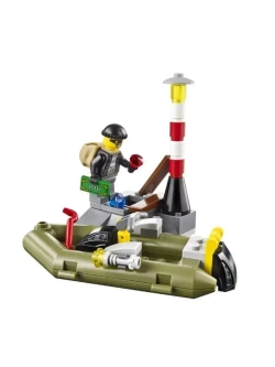 Конструктор Сити Полицейский патруль 409 деталей