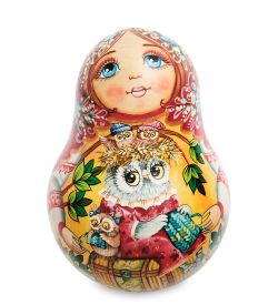 Народные промыслы МР-16/21-A Неваляшка бол. «Мария с совой»