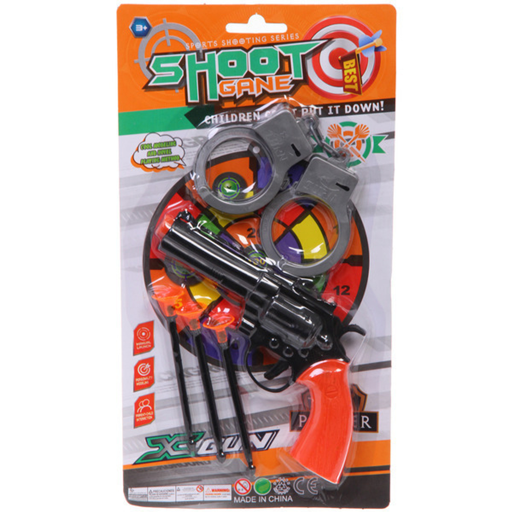 Набор полицейский «Стрелок», 5 предметов, 30*16 см