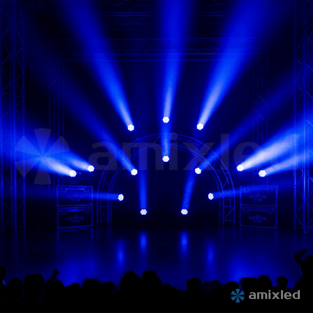 Световой прибор Amixled mini WASH 7x40 BEYE pixel