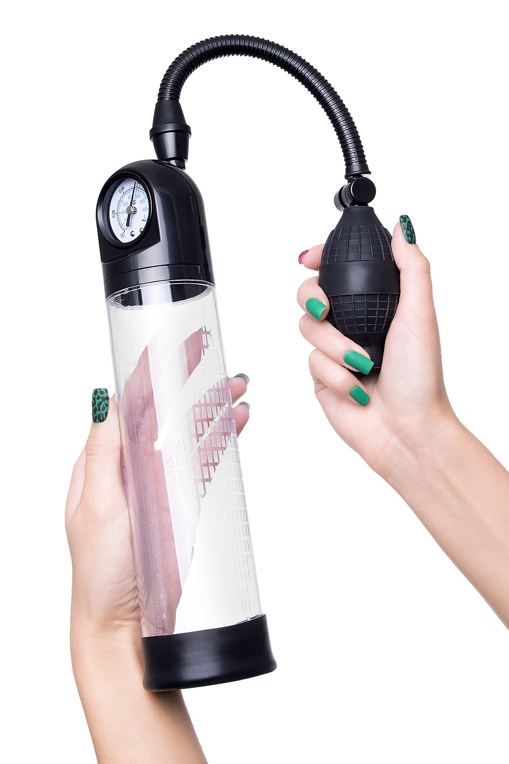 Механическая помпа Sexus Men Training Roald черная 61 см