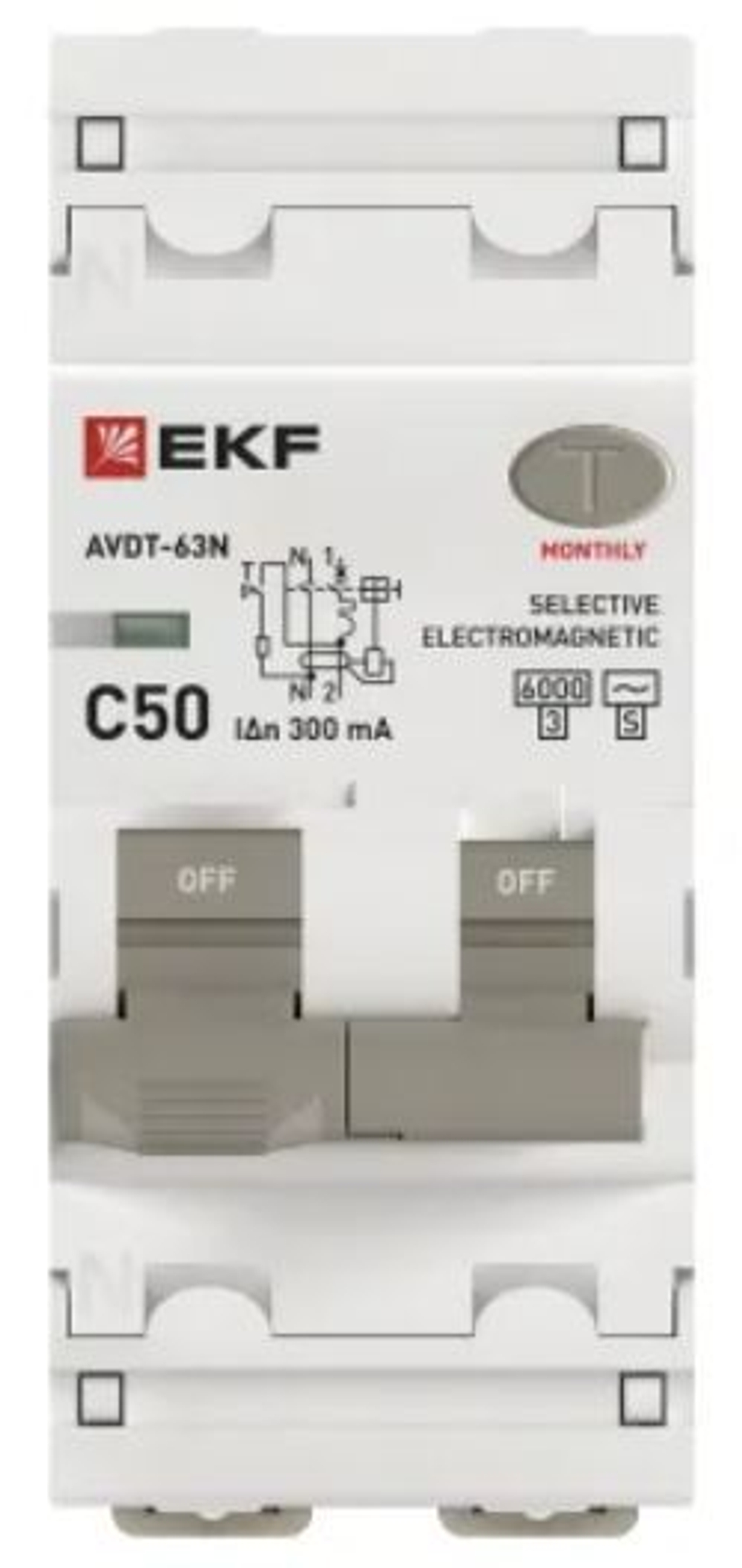 Автомат дифференциальный EKF D63N26MS50C100