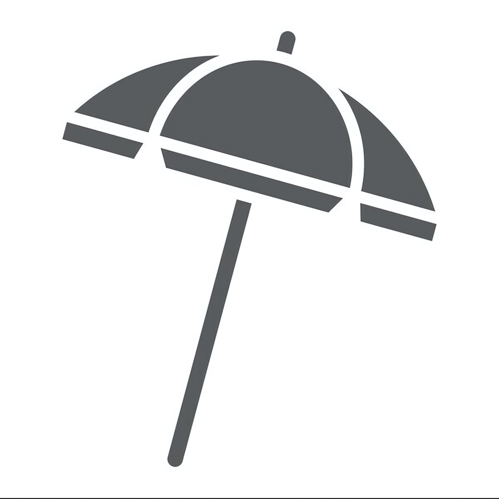 Зонт пляжный D=240 см, HM21283-23-5